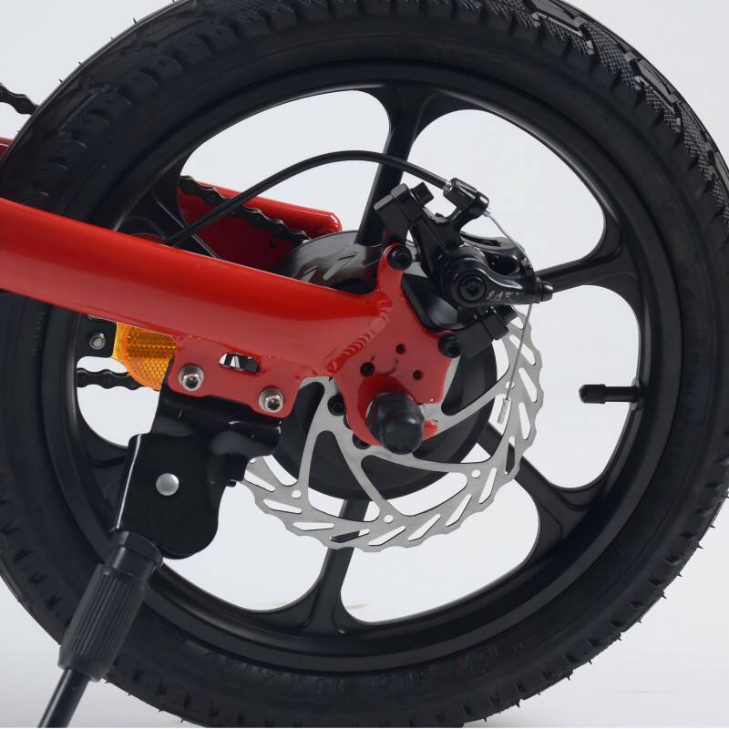 16 Tommer 36V 250W 5.2/6.4/7.0Ah Mini Folderbar Elektrisk Cykel ...