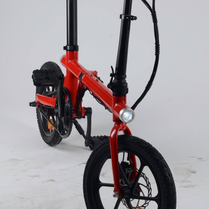 16 Tommer 36V 250W 5.2/6.4/7.0Ah Mini Folderbar Elektrisk Cykel ...