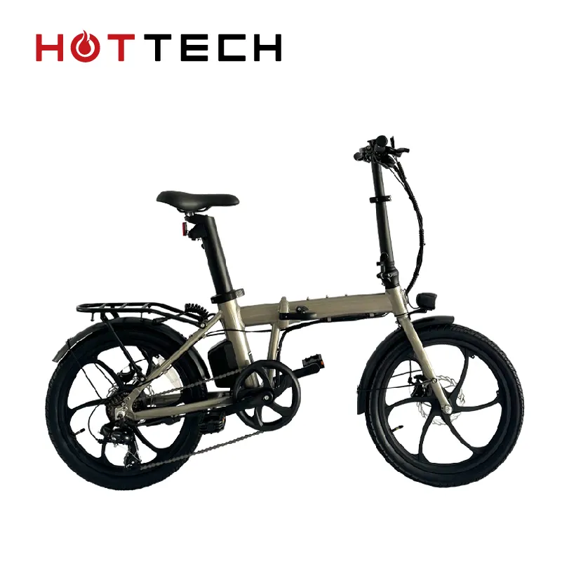 Você consegue carregar uma bicicleta elétrica dobrável facilmente?