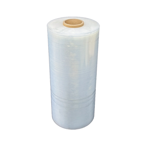 The environmental impact of using machine stretch film in packaging.
