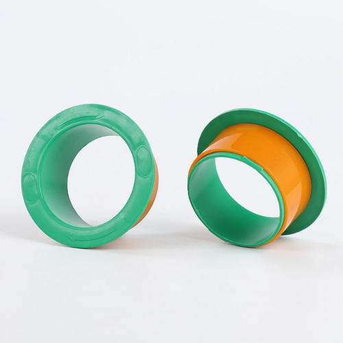 Keep your plastic wrap organized and easily accessible with this handy handle.