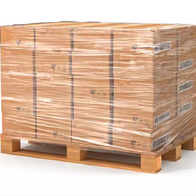 Avoid scratches and damage while moving by using plastic wrap