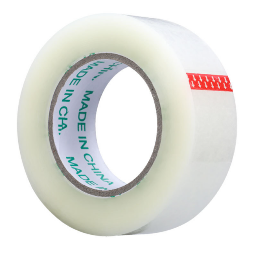 Invisible tape for seamless presentations and packaging