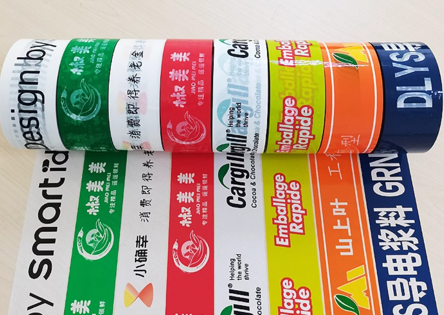 Create a lasting impression with customized packing tape