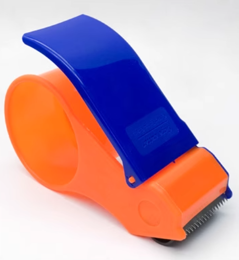 Wrapping gifts has never been easier with a tape dispenser