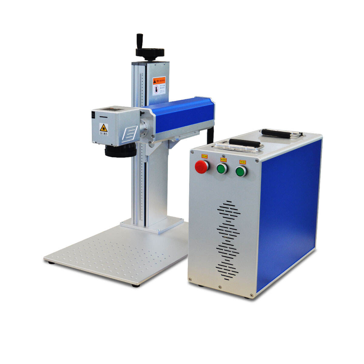 Split type laser marking machine