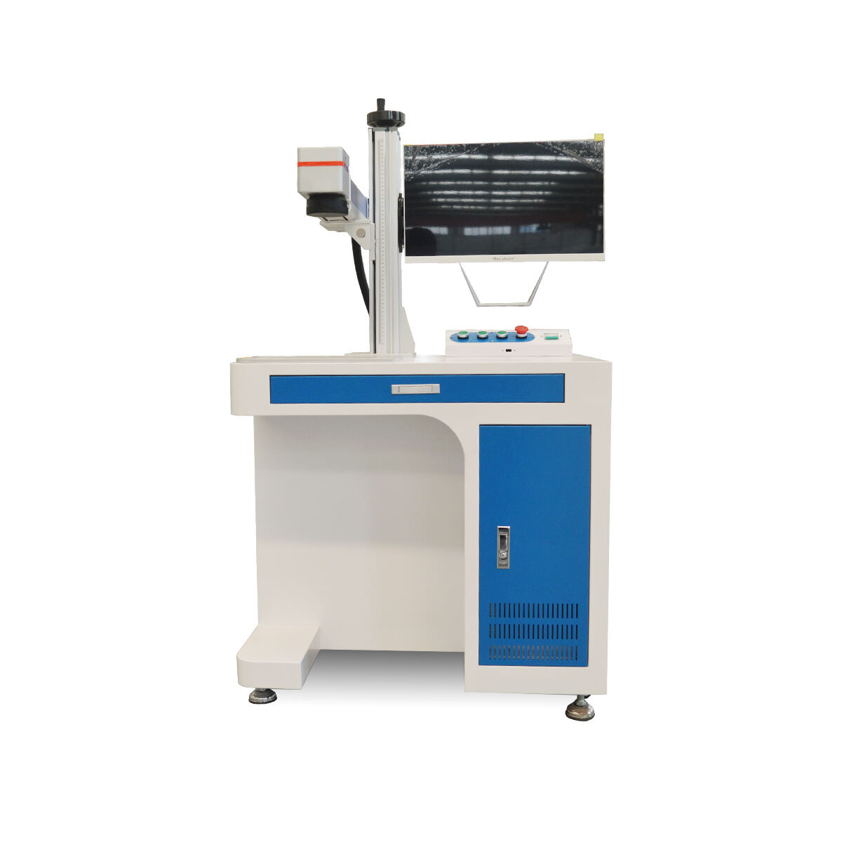 Cabinet type laser marking machine