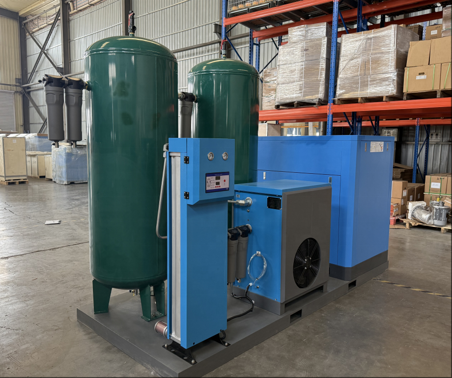 Sbloccare l'efficienza con compressori a vite rotativi commerciali