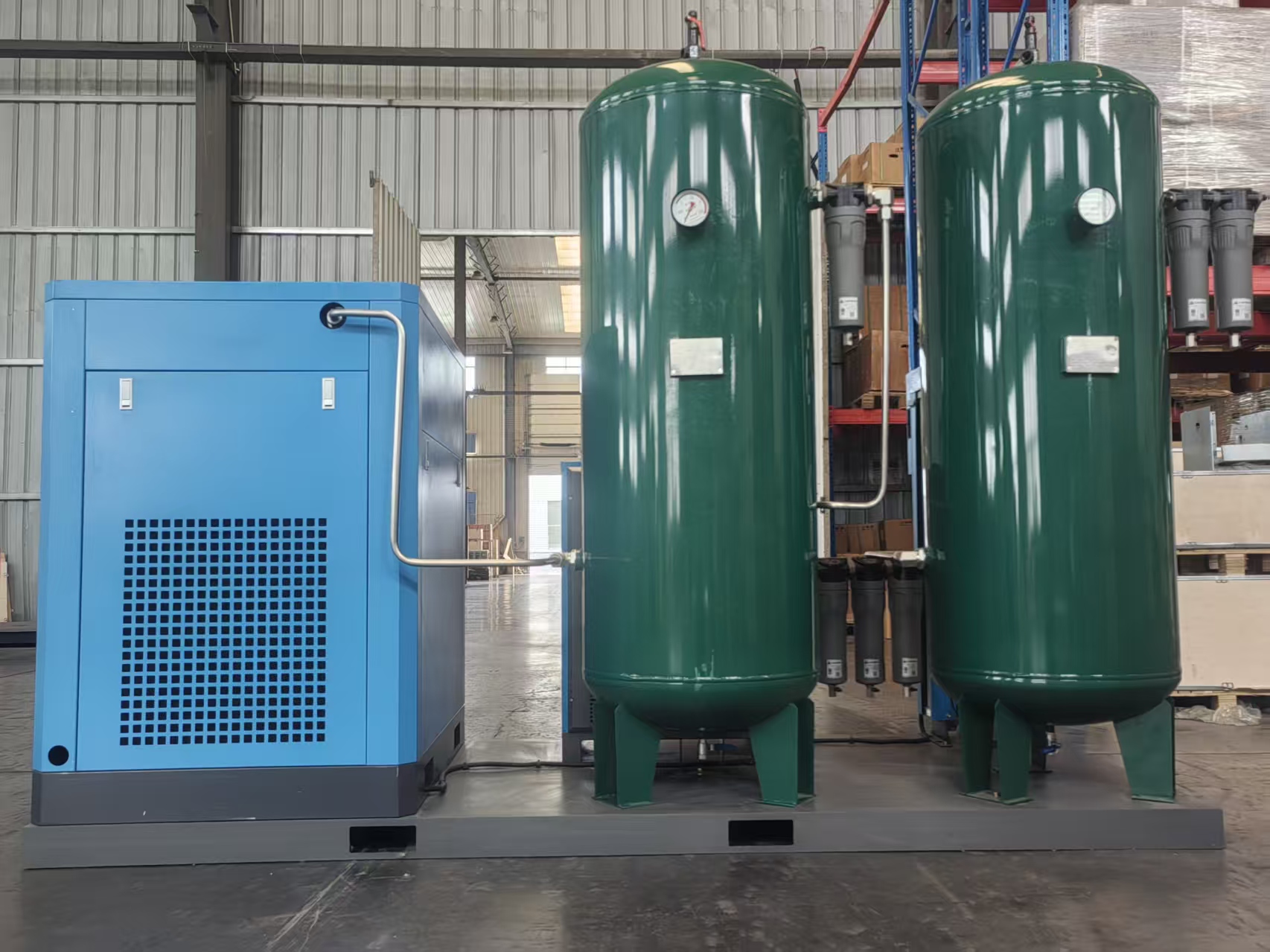 Soluciones de compresores de aire para las necesidades de su fábrica