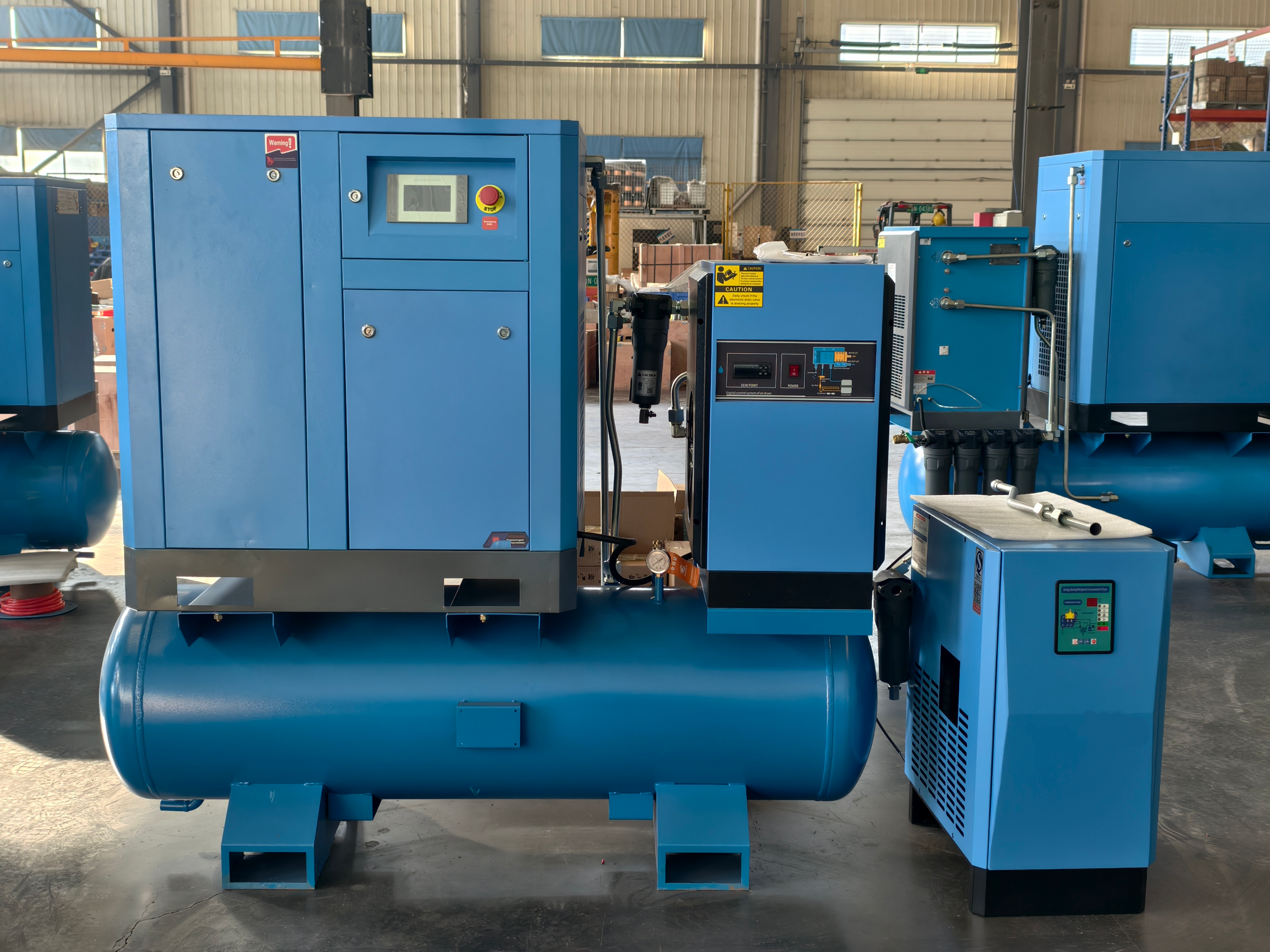 What Features Make Industrial Air Compressors Suitable for Heavy-Duty Construction Sites?