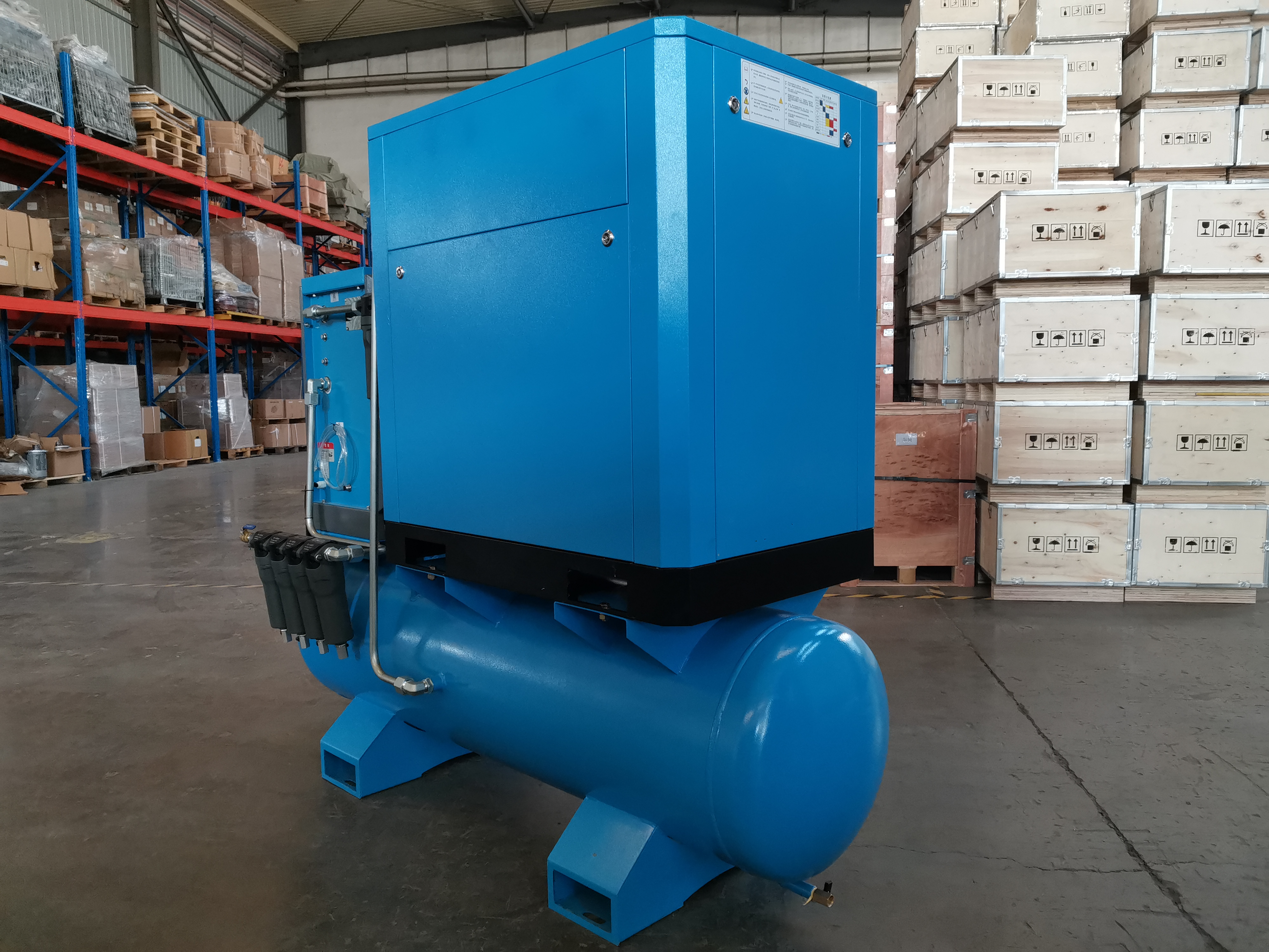 Liten portabel luftkompressor med tank – Din ultimativa lösning för alla luftbehov