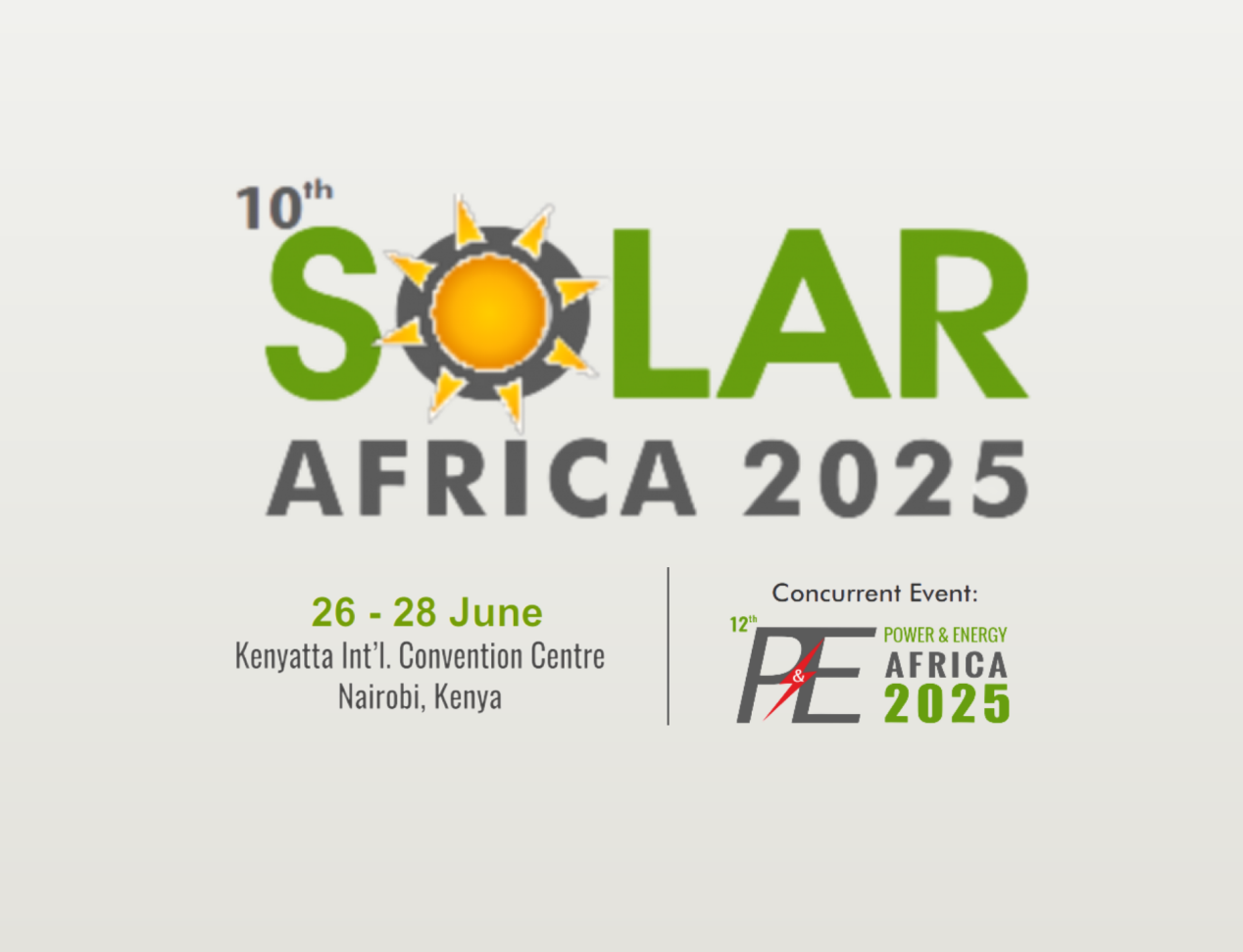 Fadi Solar Energy will attend the exhibition on 26 -28 June 2025,BOOTH:135 AFRICA'S PRIME SOLAR ENERGY EXPO