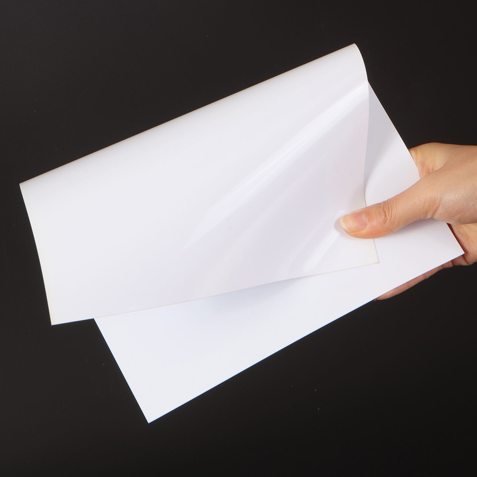 Hochglanzweiße starre PVC-Platte für das Vakuumformen