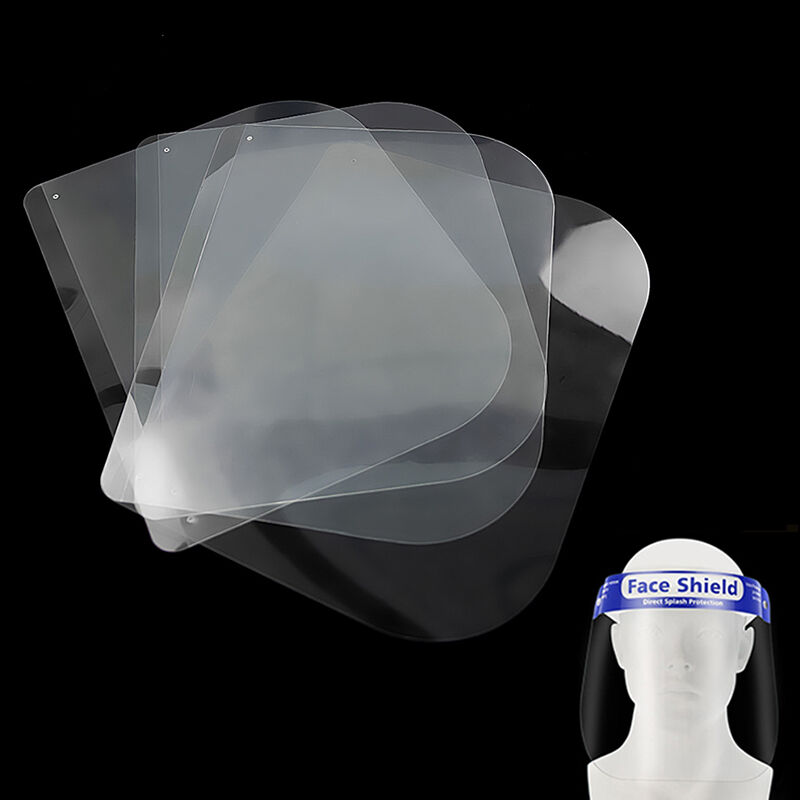 Bestseller: Transparente hochschlagfeste beschlagfreie PET-/PETG-Platte/Folie für medizinische Gesichtsschutzschilde