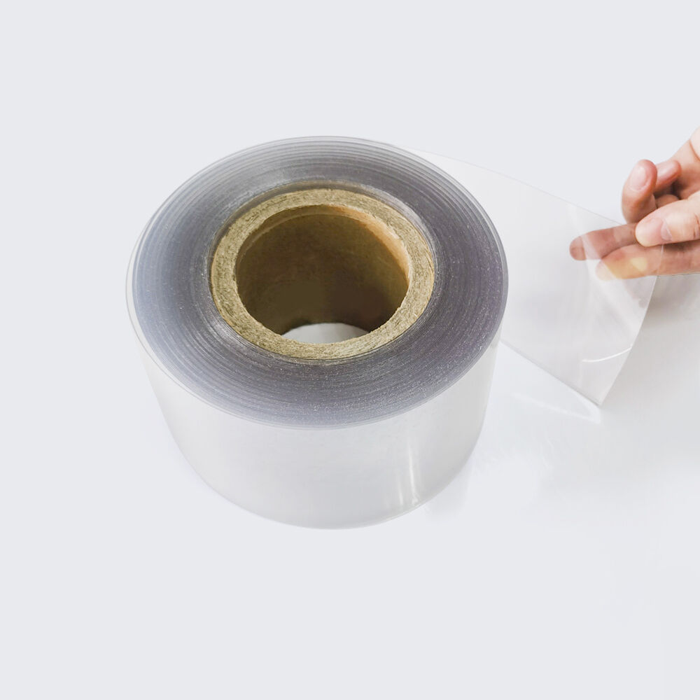 0.1mm-6mm Thick Clear Transparent Plastic PET Film Roll for Thermoforming