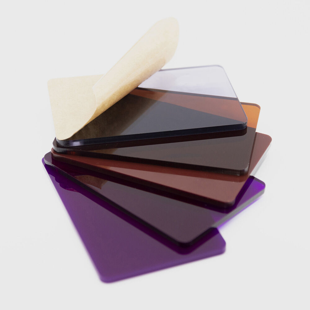 Individuell herstellbare Kunststoff-PMMA-Acrylplatte in verschiedenen Dicken und Farben