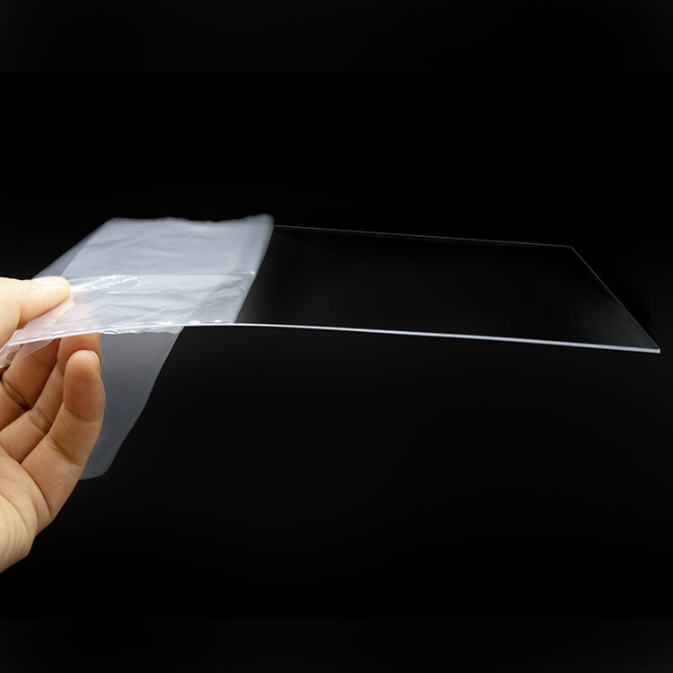 Individuell hergestellte transparente starre PVC-Kunststoffplatte mit 0,5 mm bzw. 1 mm Dicke für das Vakuumformen