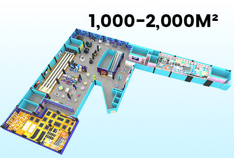 Extra-Large Venues (1000–2000 m²)