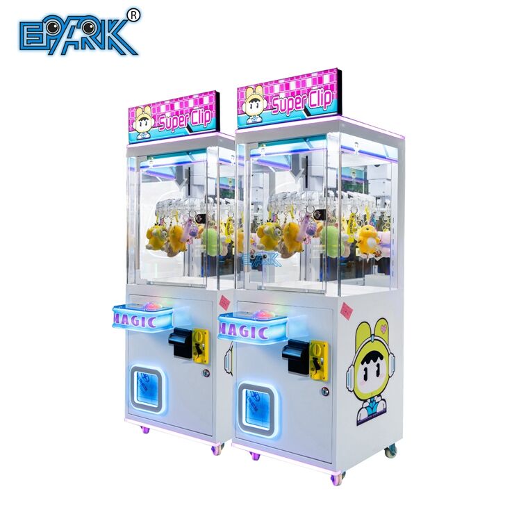 Colorful Lighting Toy Claw Doll Claw Clip Machine Clip Doll Machine