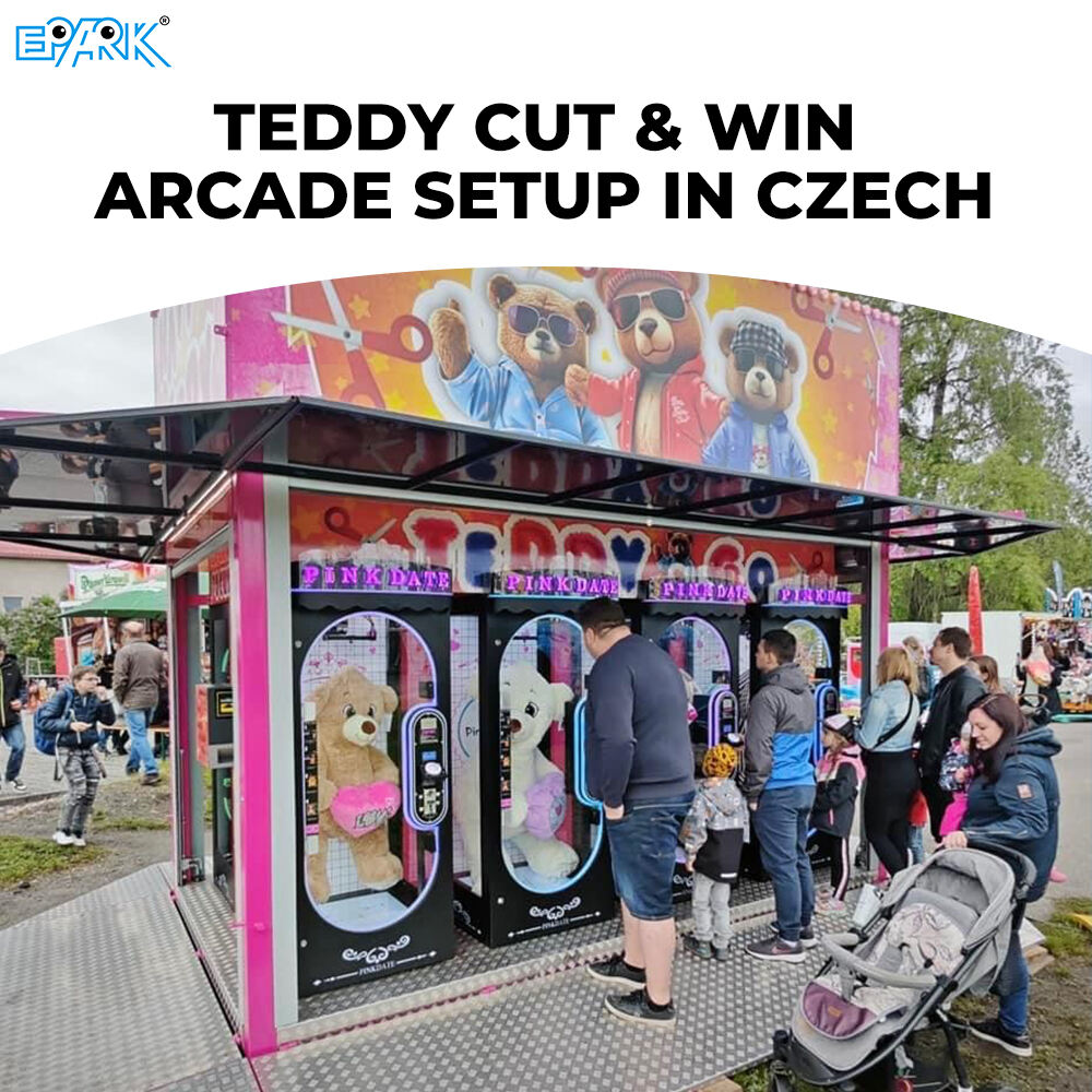 Teddy-Themed Cut & Win Machines in Czech Republic