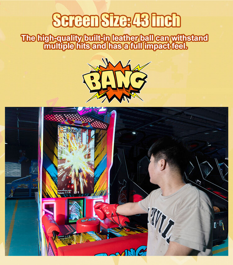Boxing Hitting Punch Arcade Machine