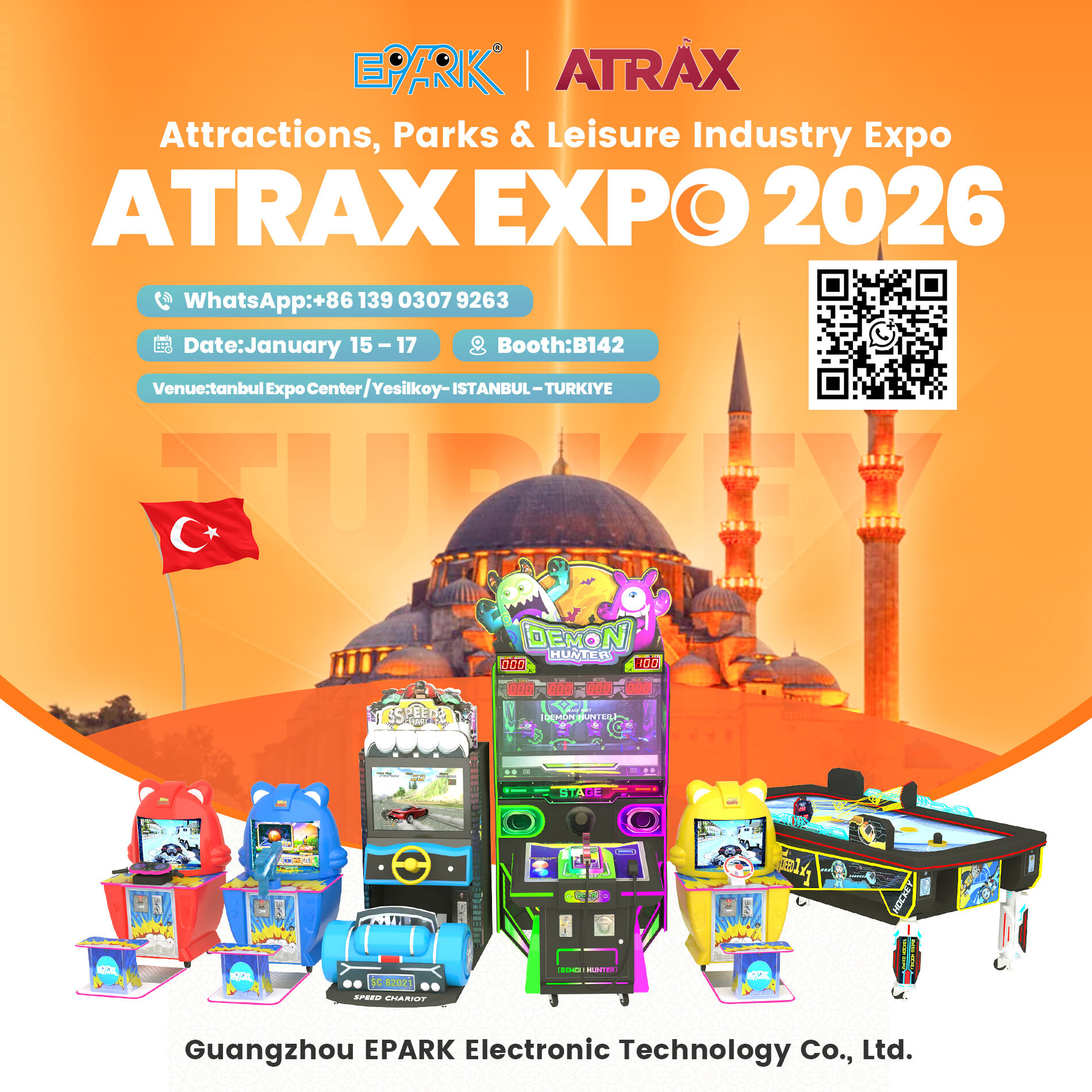 EPARK to Exhibit at ATRAX Expo 2026 in Istanbul, Turkey