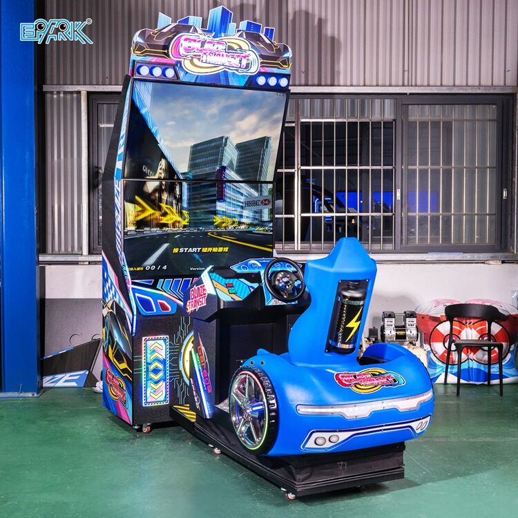 Jeu d'arcade de course à pièces