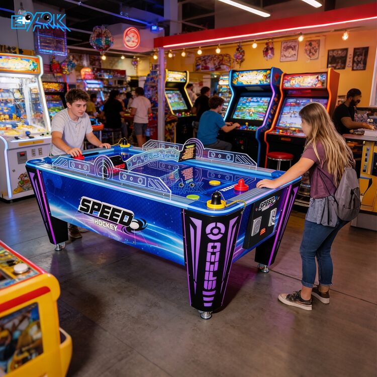 Fabricator Mensae Air Hockey et Suppeditator Arcade