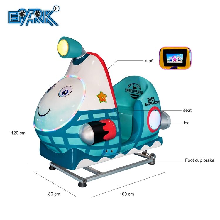 Манетныя забаўляльныя аркады Didi Submarine Kiddie Rides Game Machine