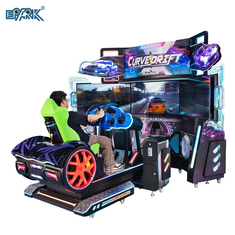 Coin Operated Arcade Car Racing Game Machine