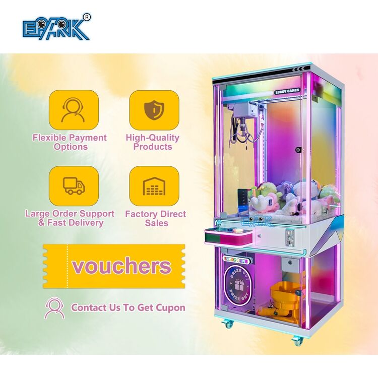 Commercial Indoor Play Area Equipment Multiple Styles Claw Machine