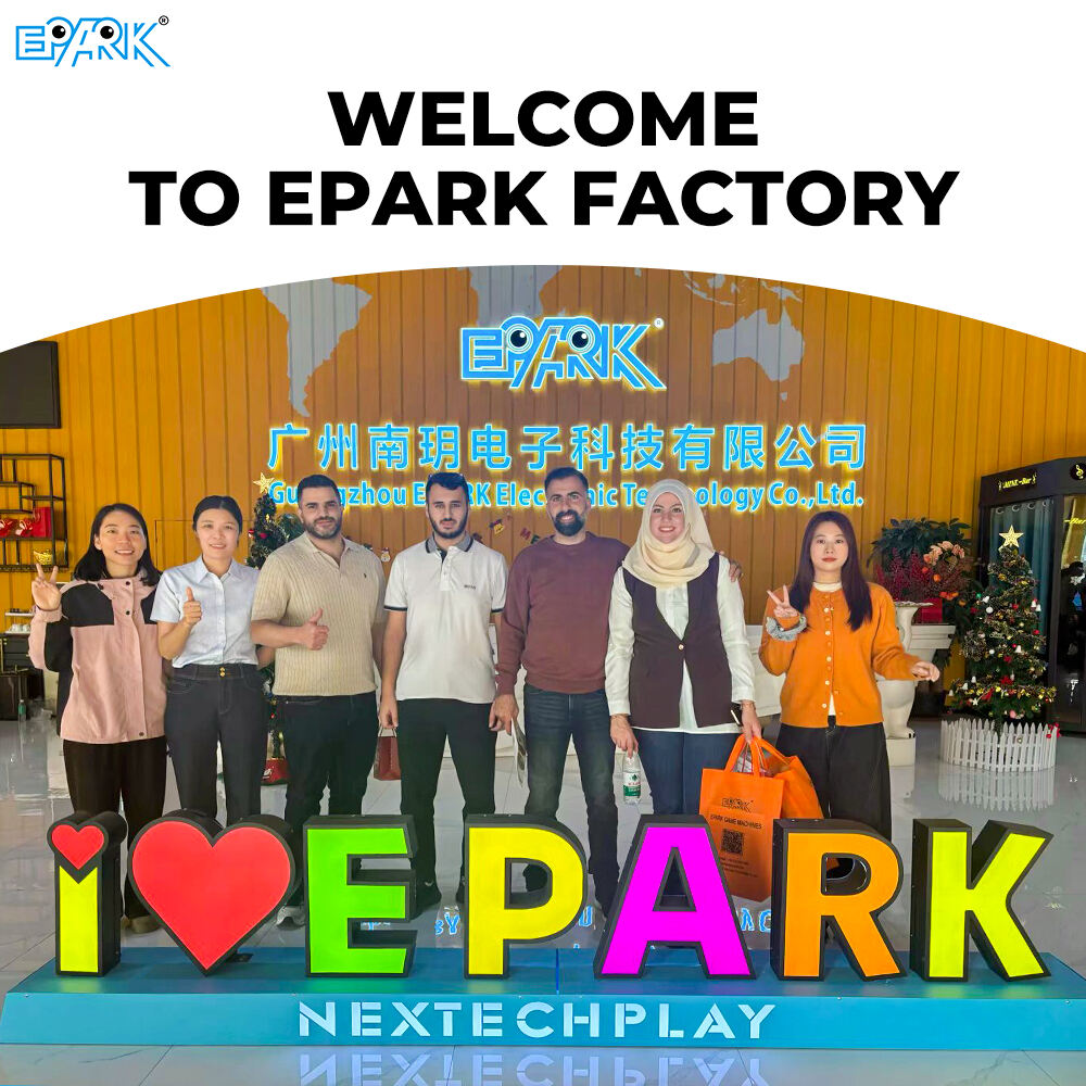 Завод кліента з Лівана наведвае вытворцу EPARK Arcade