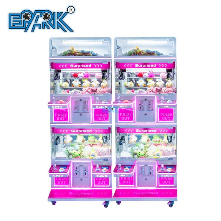 Factory Wholesale Coin Operated Candy Arcade Game Cheap Mini Claw Machines Small Toy Catcher Claw Crane Machine