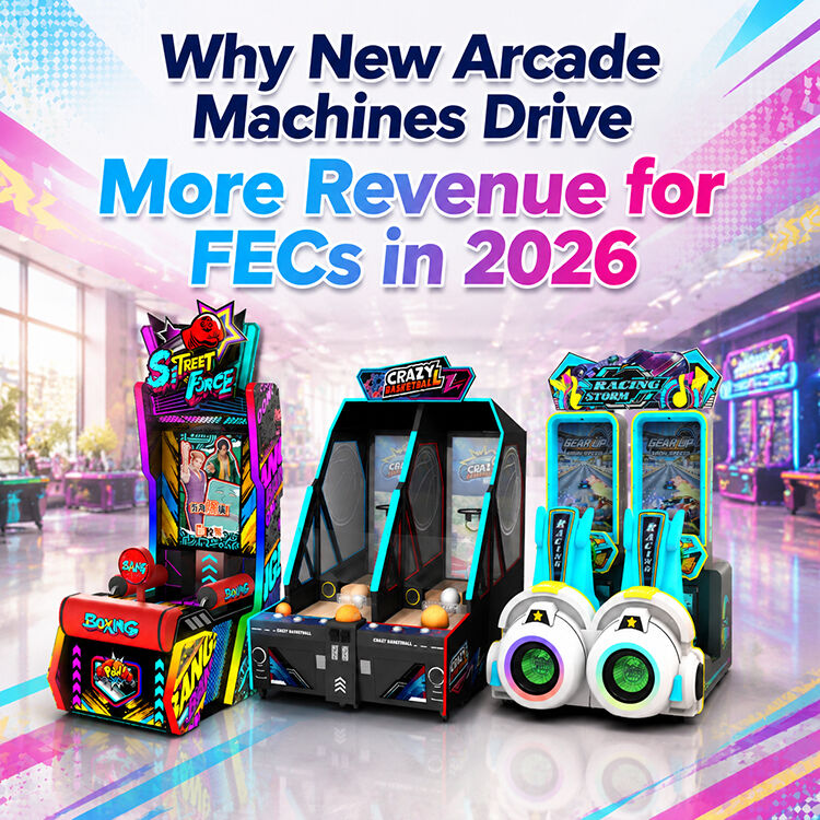 Pourquoi les nouvelles bornes d'arcade généreront plus de revenus pour les centres de divertissement familial en 2026