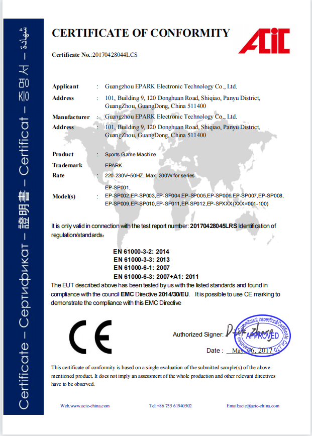 Arcade Game Machine,Custom Claw Machine,VR Game Machine,Boxing Game Machine Manufacturer - Guangzhou EPARK Electronic Technology Co., Ltd.