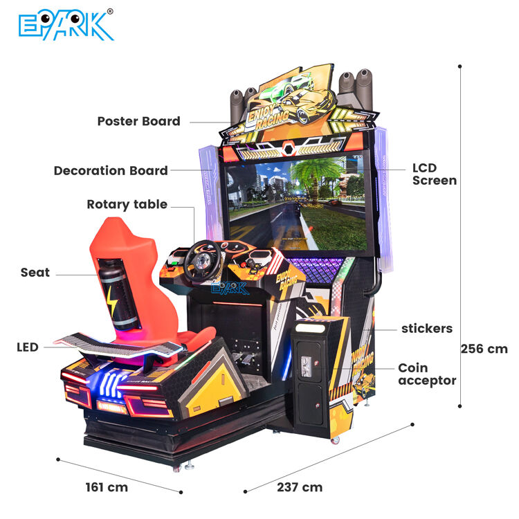 Coin Operated Dynamic Racing Arcade Machine