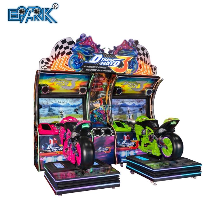 Coin Operated Dynamic Racing Motorcycle Game Machine