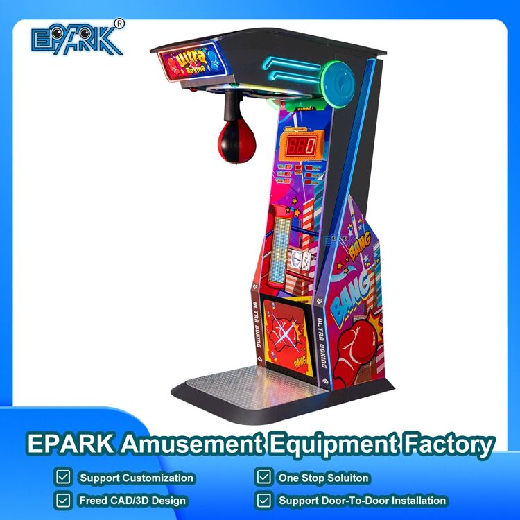 Coin Operated Game Boxing Game Machine Amusement Ticket Redemption Boxing Arcade Machine