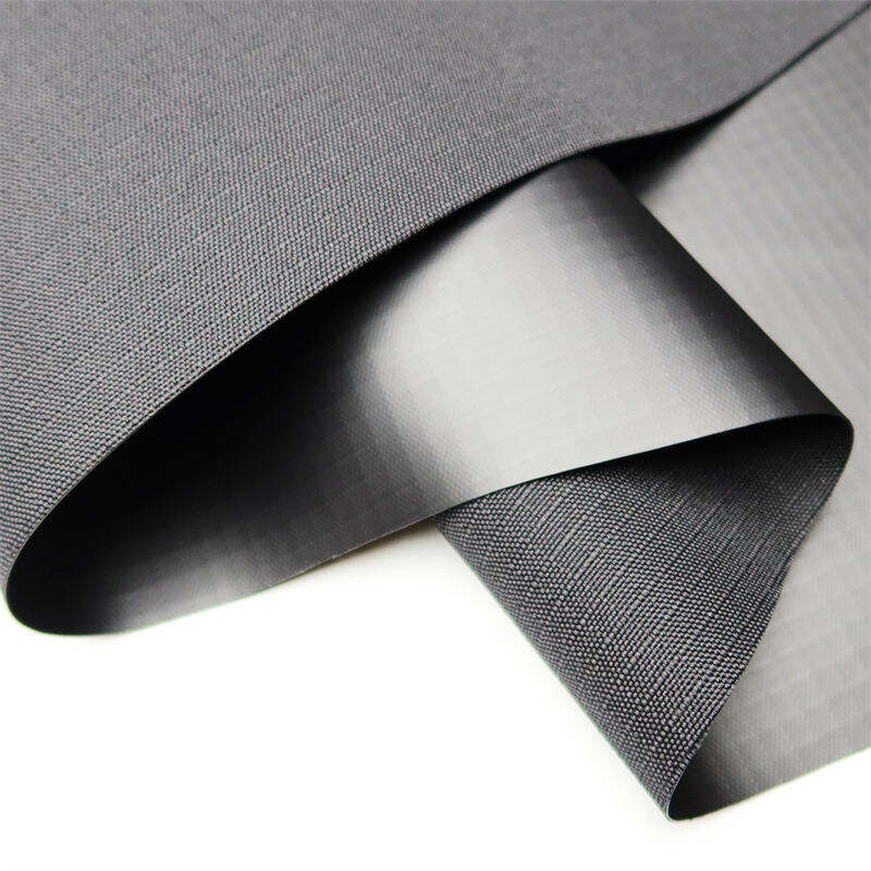 TPU Coated 900D Polyester Fabric Outdoor Inflatable Fabric-Gray