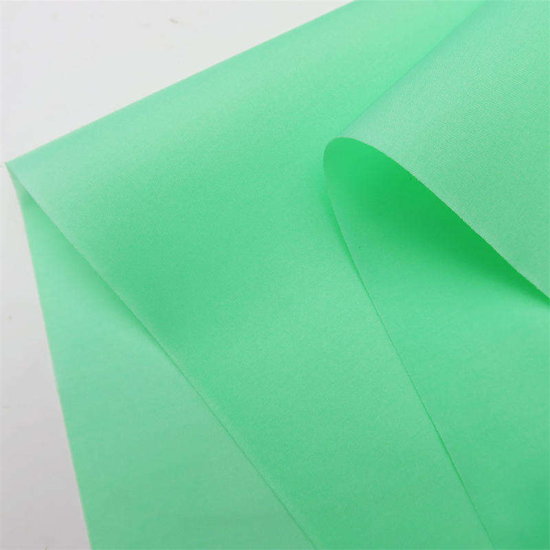 Outdoor Airtight TPU Coated 70DD Nylon Fabric-  Light Green