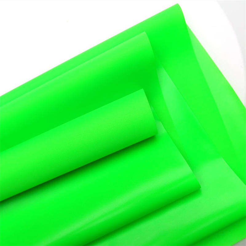 TPU Coated 210D Nylon Fabric Outdoor Inflatable Fabric-Fluorescent Green N210D