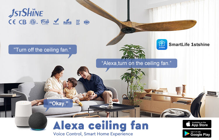 Ощутите будущее комфорта с помощью управления потолочным вентилятором через приложение