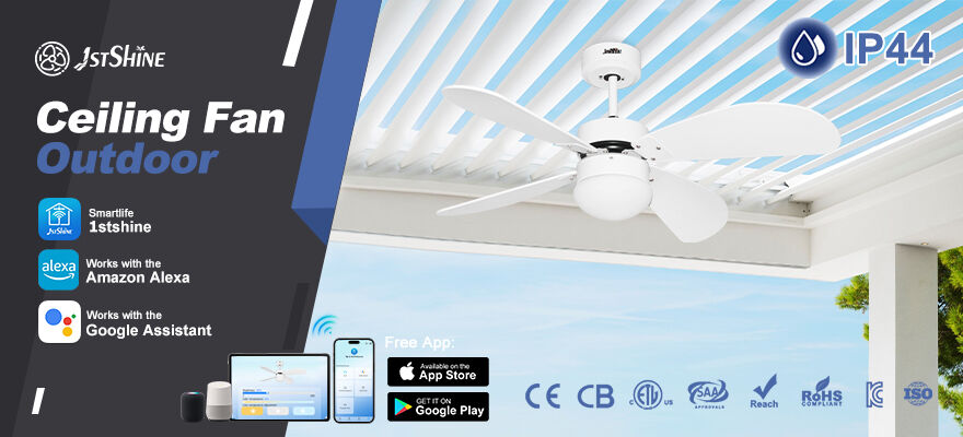 Eleva o seu espaço com ventiladores de teto simples