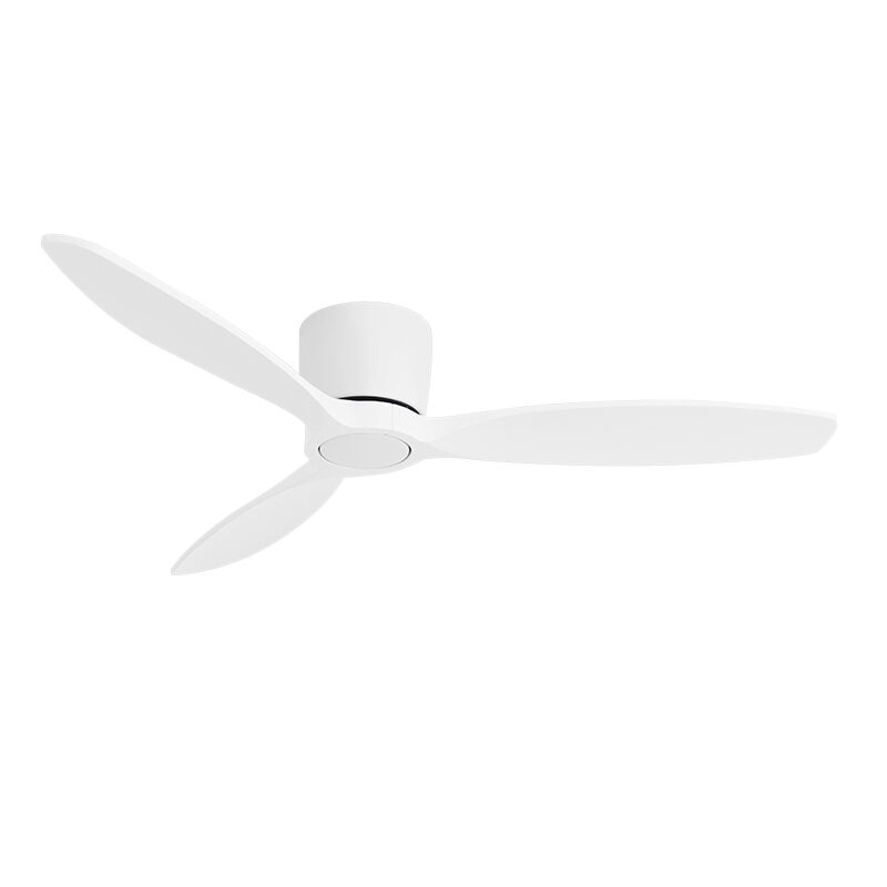 3-Blade Flush Mount Ceiling Fan Perfect for indoor Rooms (No Light)  Reversible Function for All Seasons  Low Noise & Energy Use, Easy Installation