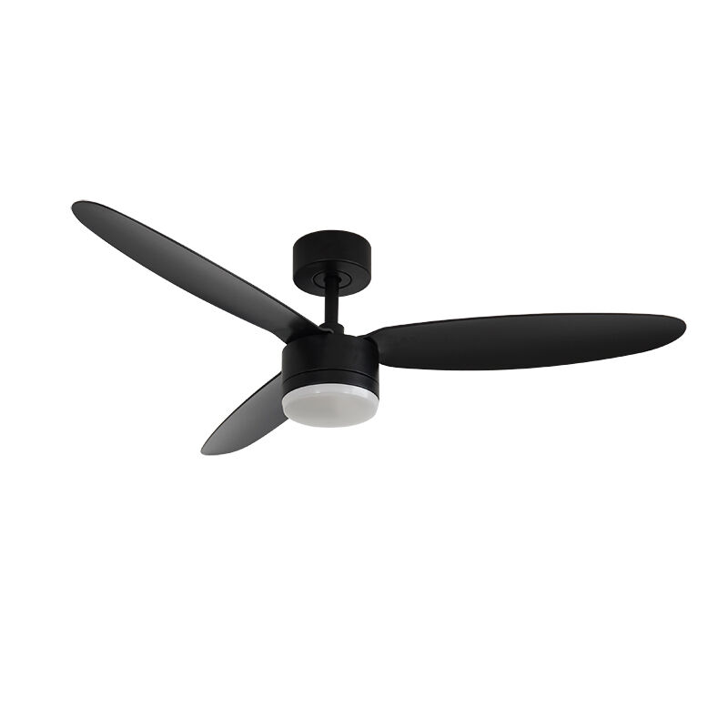 Ultra-Quiet 3-Blade LED Ceiling Fan Light Remote Control Google Assistant for Dimmable Light & 6 Fan Speeds, Gentle Breeze and Even Glow for Peaceful Rooms