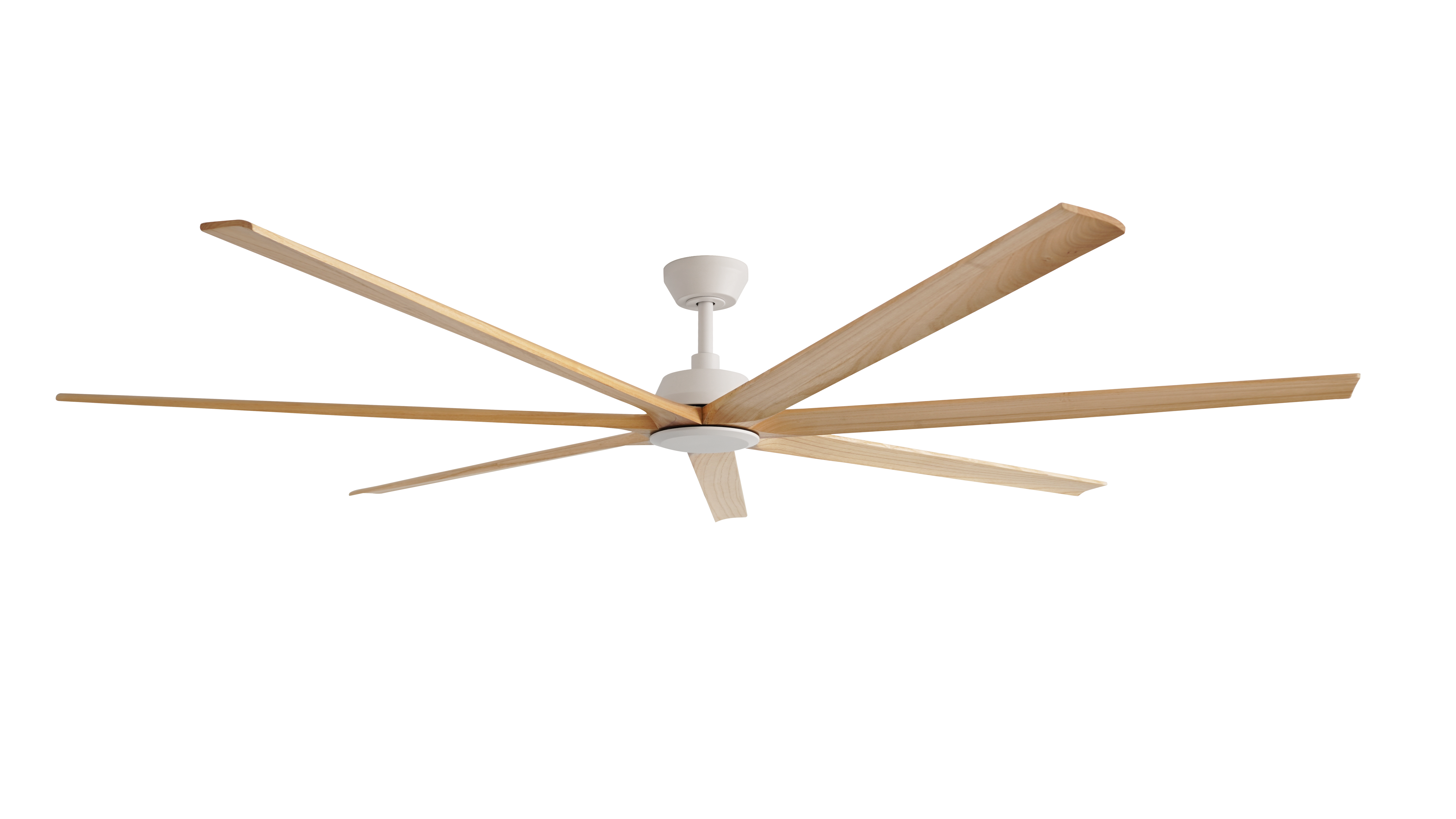 Energy Saving Large Ceiling Fan 7-Blade High Airflow smart control Amazon Alexa Ceiling Fan with Optional LED Light, Ideal for Factory Gymnasium Restaurant 