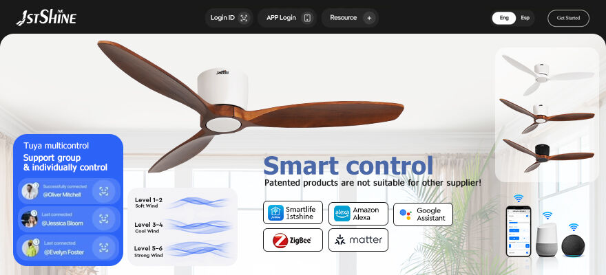 Sublimez votre espace avec des ventilateurs de plafond modernes à 3 pales