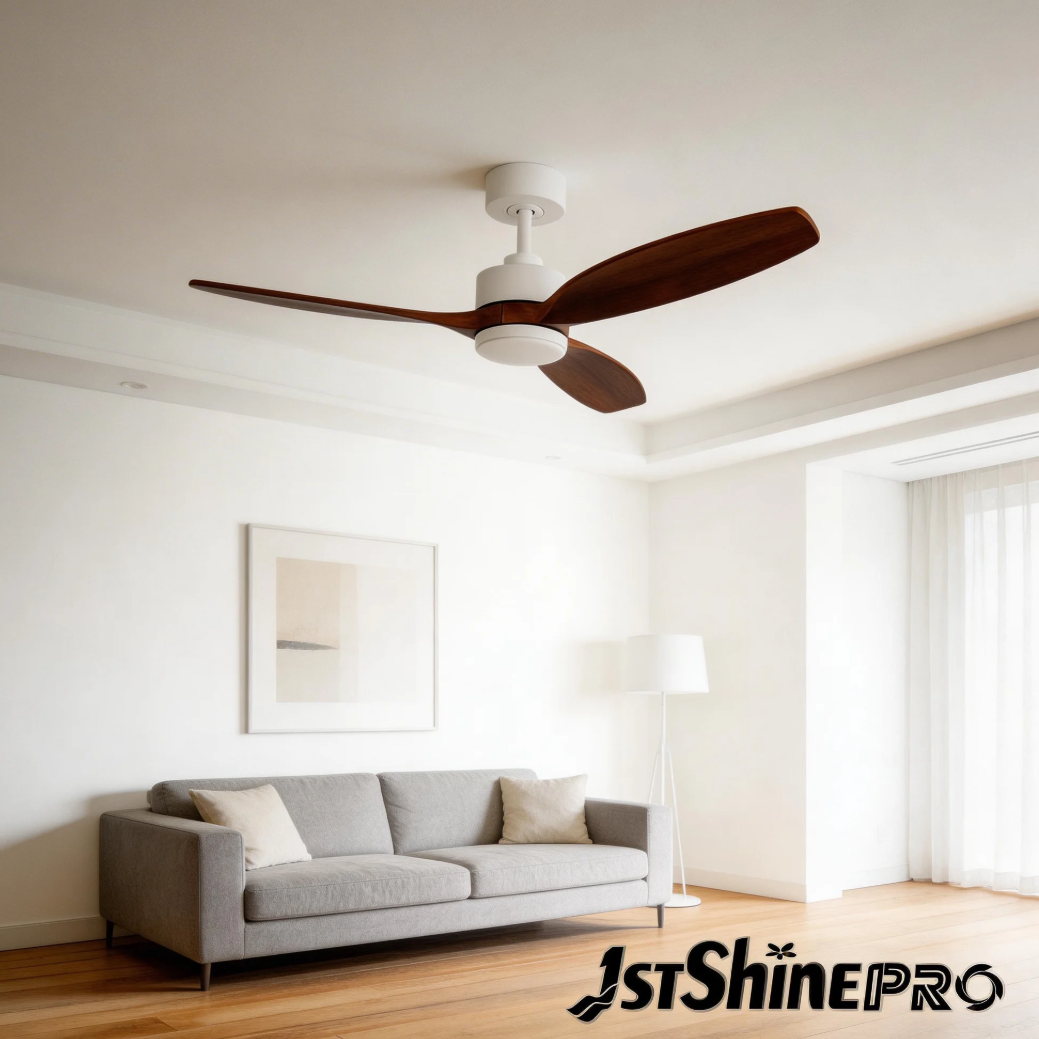 【1STSHINEPRO Buyer‘s Guide】Flush Mount vs. Downrod Ceiling Fans – Which One Fits Your Home?