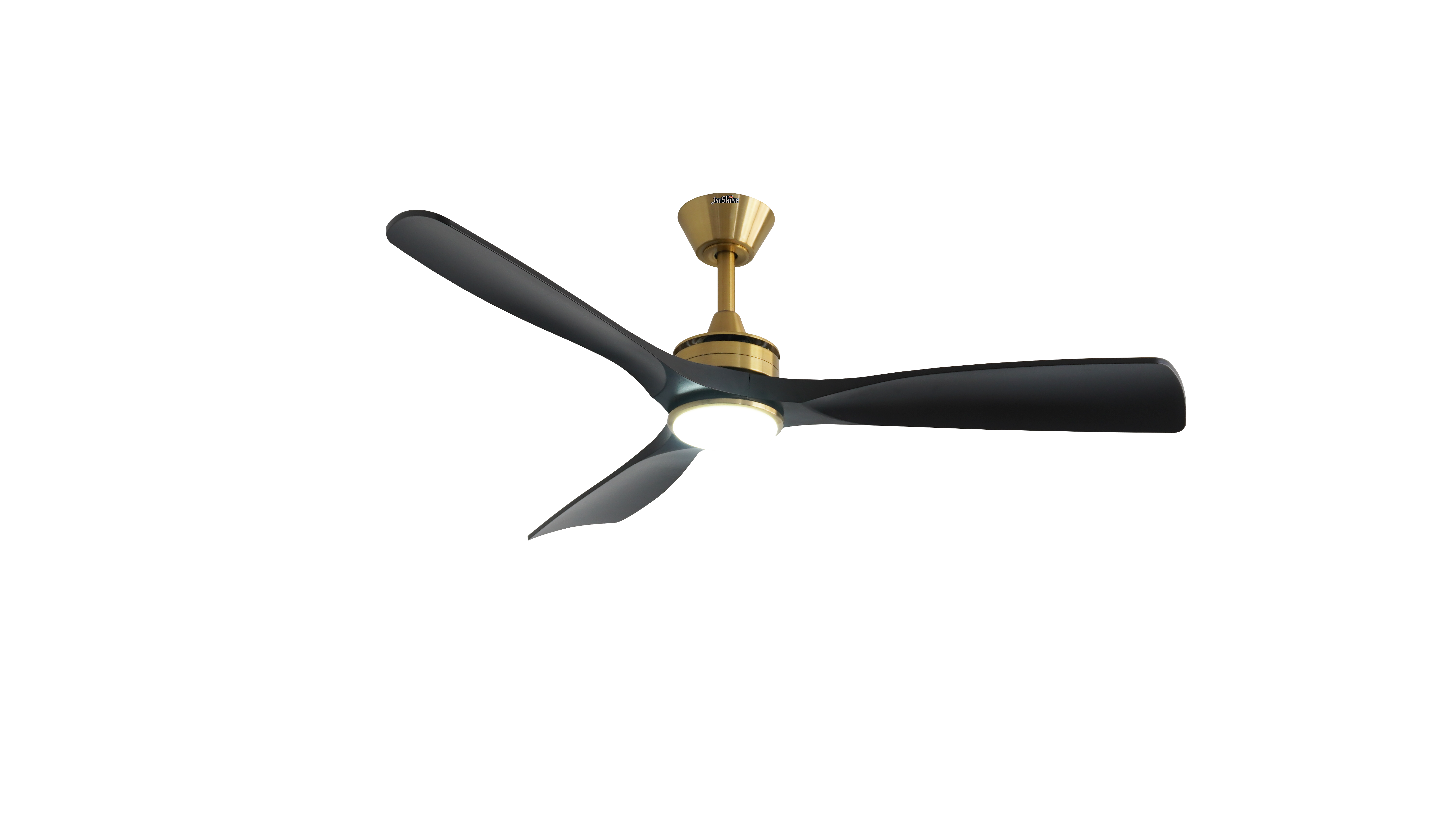 Professional 3-Blade downrod mount ceiling Fan Light with Complete Installation Kit 10 Years Warranty Quiet Plastic Blades for Hotel Residential Projects