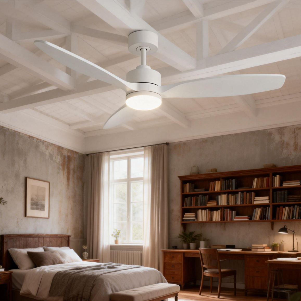 Year-Round Use of Fan Lights: 1stshinepro Ceiling fan, Your Multi-Functional Smart Companion Beyond Summer